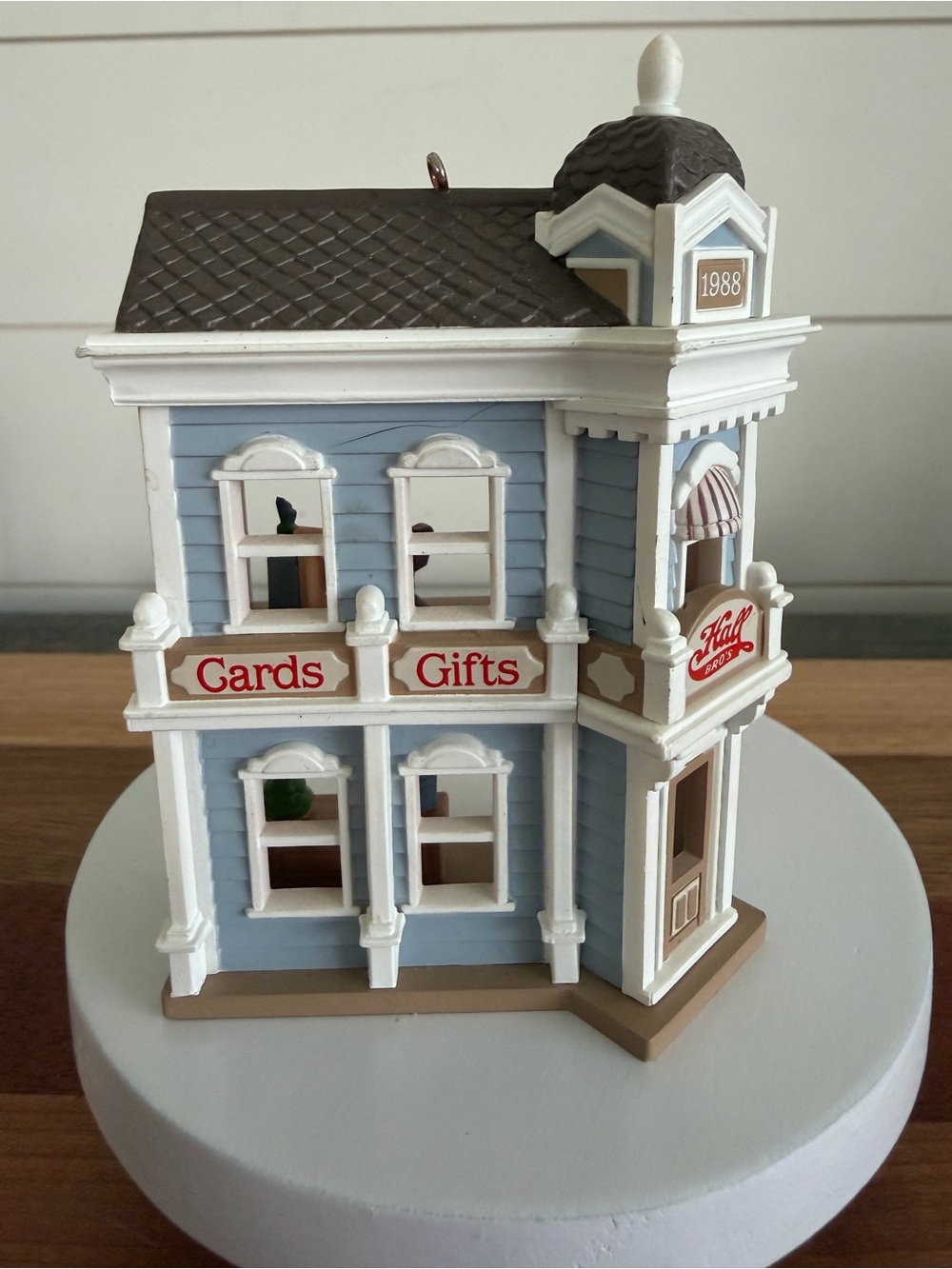 Vintage 1988 Hallmark Christmas Ornament Hall Bros. Nostalgic Houses